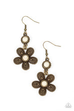 Load image into Gallery viewer, Paparazzi Jewelry - Bohemian Blossom &amp; Free-Spirited Flourish Set - Brass
