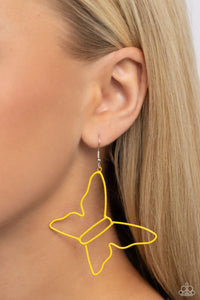 Paparazzi Jewelry - Soaring Silhouettes - Yellow