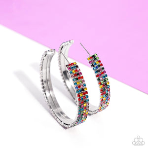 Paparazzi Jewelry - Stacked Symmetry - Multi (Exclusive 2024 EMP)