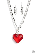 Load image into Gallery viewer, Paparazzi Jewelry - Paparazzi Necklace - GLASSY Hero - Red (Mar.2023 LOP)
