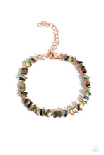 Load image into Gallery viewer, Paparazzi Jewelry - Effortless Emeralds and Emerald Ensemble Set- Copper
