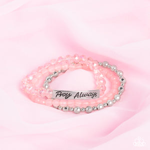 Paparazzi Jewelry - Pray Always - Pink