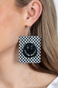 Paparazzi Jewelry - Cheeky Checkerboard - Black