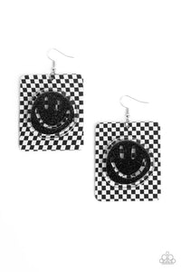 Paparazzi Jewelry - Cheeky Checkerboard - Black