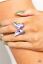 Load image into Gallery viewer, Paparazzi Jewelry - Fluorescent Flutter - Purple Ring
