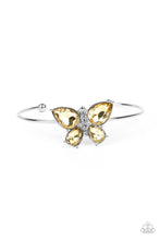 Load image into Gallery viewer, Paparazzi Jewelry - Free-Flying Flutter - Yellow
