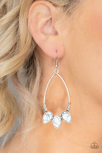 Paparazzi Jewelry - Fierce Frontier - White