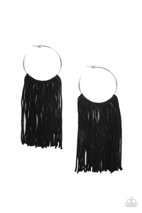 Paparazzi Jewelry - Fringe - Black