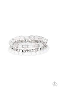 Paparazzi Jewelry - Globetrotter Glam - White