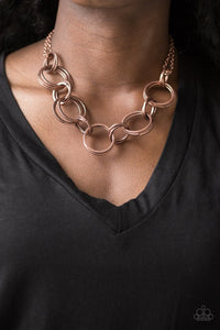 Paparazzi Jewelry - Jump Into The Ring & Give Me A Ring Set - Copper