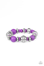 Load image into Gallery viewer, Paparazzi Jewelry - Majestic Masonry - Purple
