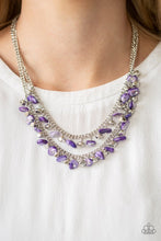 Load image into Gallery viewer, Paparazzi Jewelry - Pebble Pioneer &amp; Plentiful Pebbles Set - Purple
