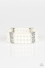 Load image into Gallery viewer, Paparazzi Jewelry - Ritzy Ritz - White
