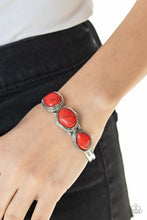 Load image into Gallery viewer, Paparazzi Jewelry- Stone Shop - Red
