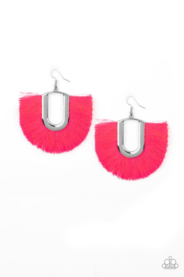 Paparazzi Jewelry - Tassel Tropicana - Pink