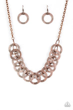 Load image into Gallery viewer, Paparazzi Jewelry - The Main Contender &amp; Circa de Contender Set - Copper
