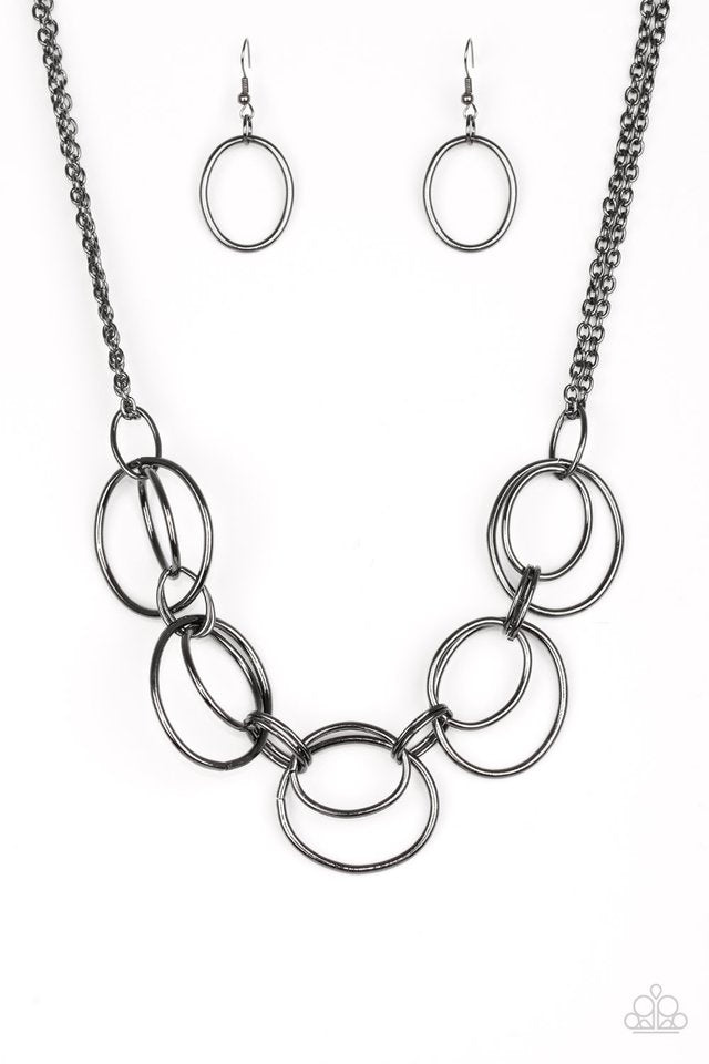 Paparazzi Jewelry - Urban Orbit - Black